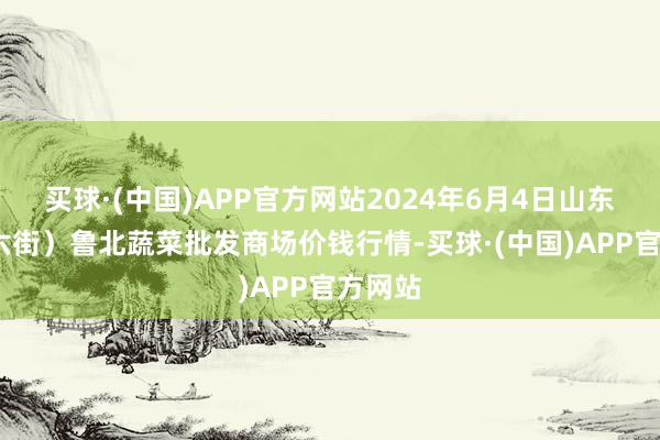 买球·(中国)APP官方网站2024年6月4日山东滨州(六街）鲁北蔬菜批发商场价钱行情-买球·(中国)APP官方网站